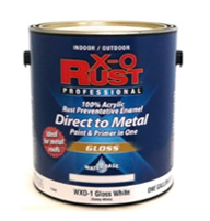 X-O Rust Interior/Exterior Direct to Metal Rust Preventative Waterborne Brush on Enamel