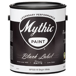 Mythic Paint Black Label Matte Paint Can