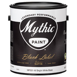 Mythic Paint Black Label Satin Paint Can